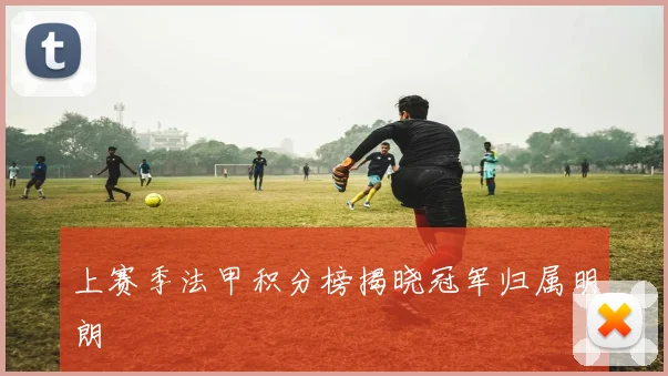 上赛季法甲积分榜揭晓冠军归属明朗